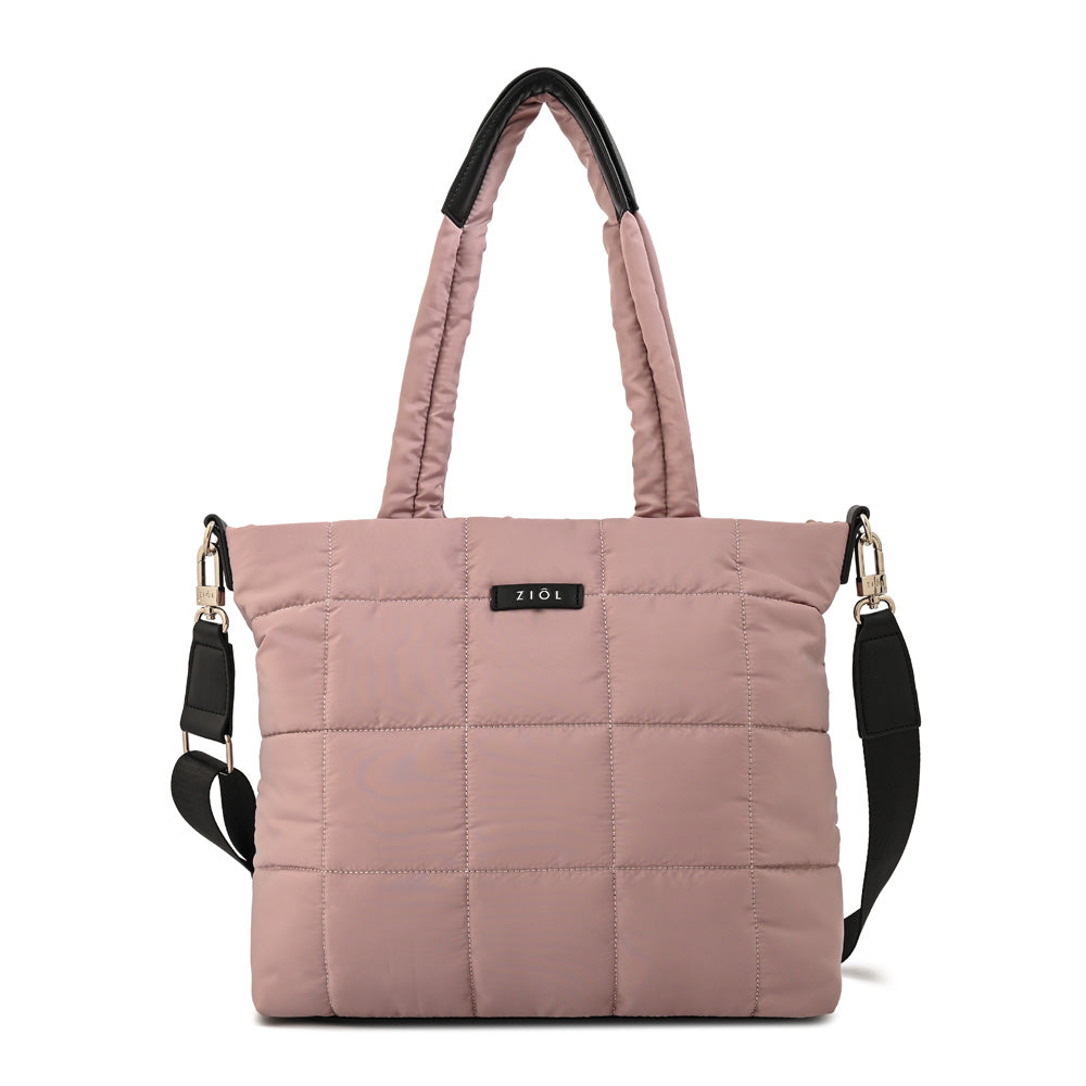 Cartera Dos Asas Nacha Rosado Viejo