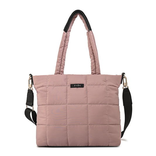 Cartera Dos Asas Nacha Rosado Viejo