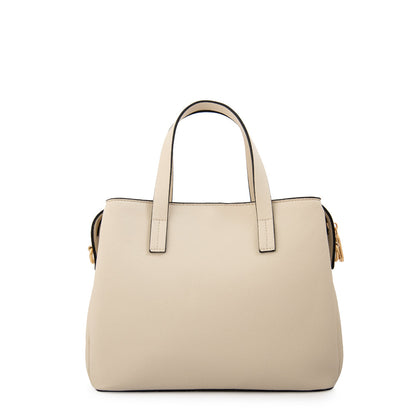 Cartera Dos Asas Aurora Blanco Crudo