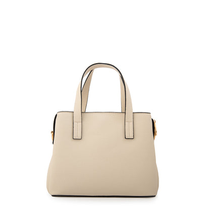 Cartera Dos Asas Pequeña Aurora Blanco Crudo