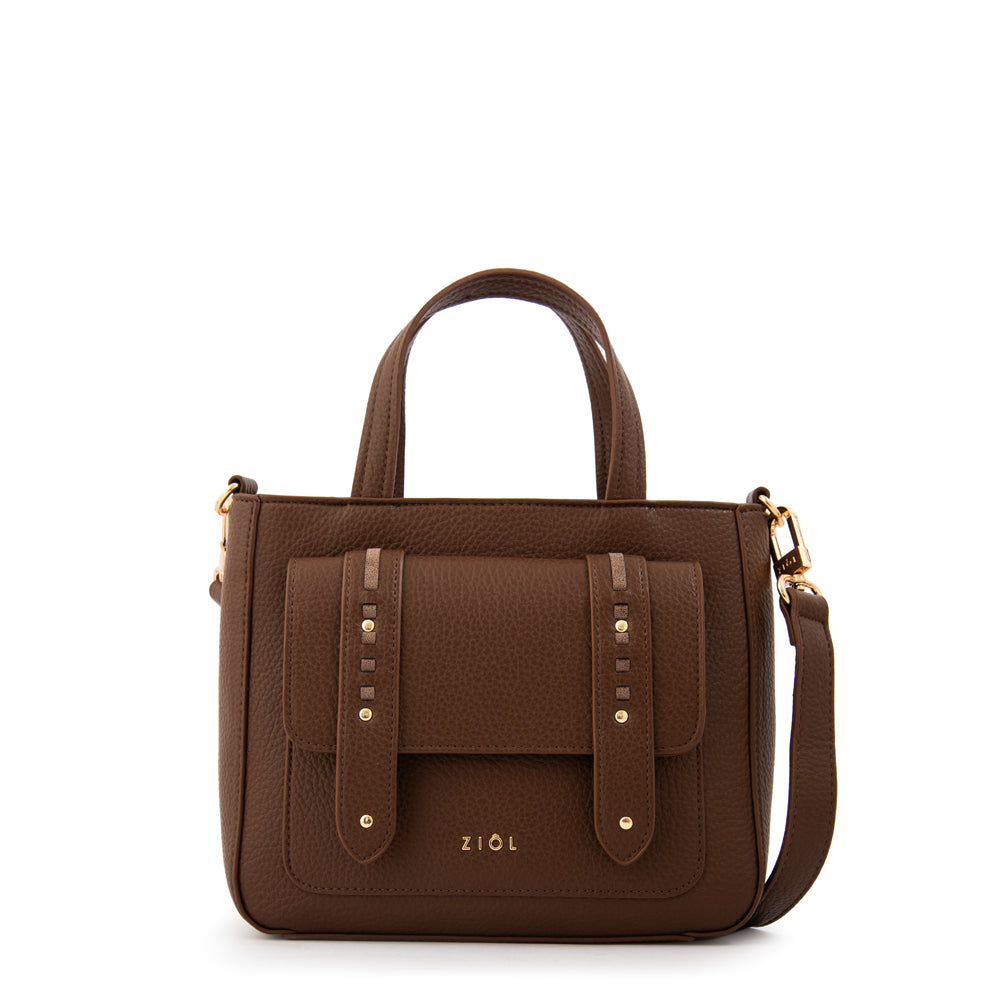 Cartera Dos Asas Tyra Café