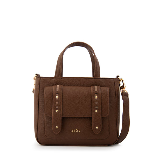 Cartera Dos Asas Tyra Café