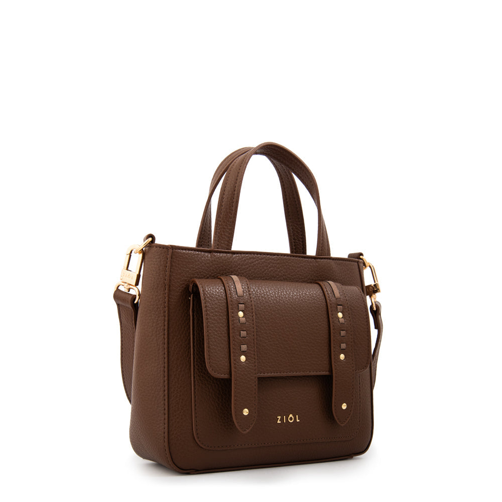 Cartera Dos Asas Tyra Café