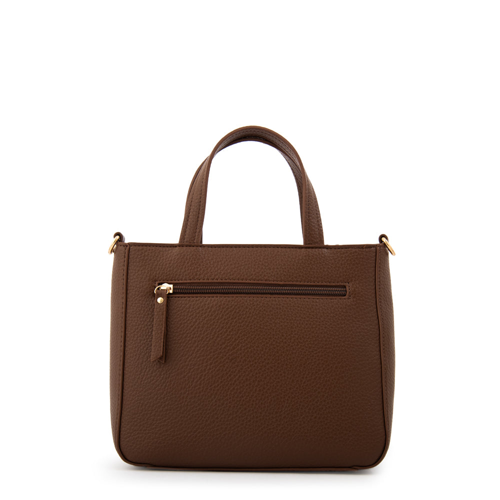 Cartera Dos Asas Tyra Café