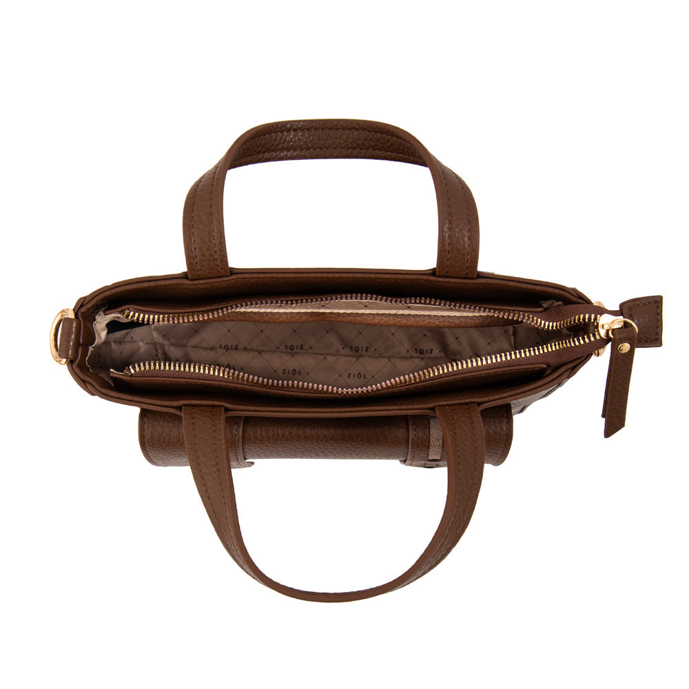 Cartera Dos Asas Tyra Café
