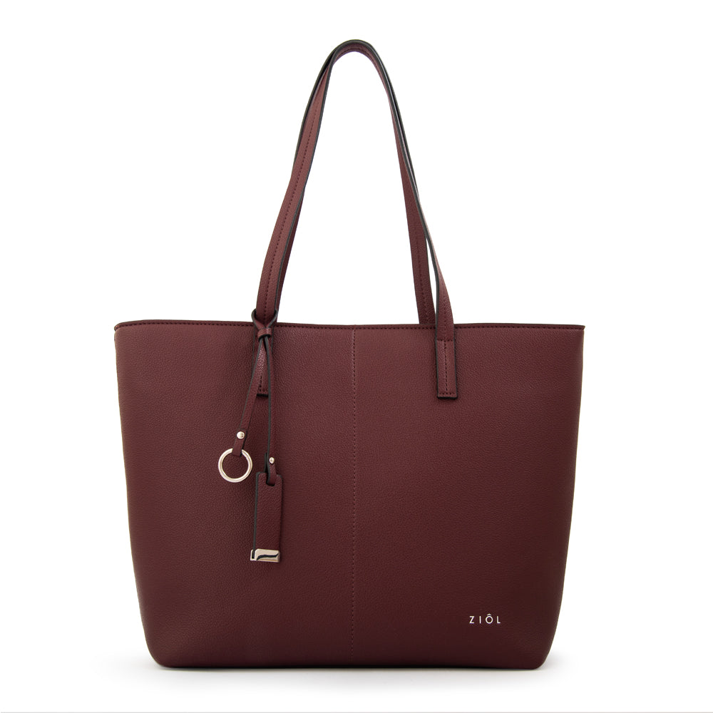 Cartera Dos Asas Izadora Burdeo