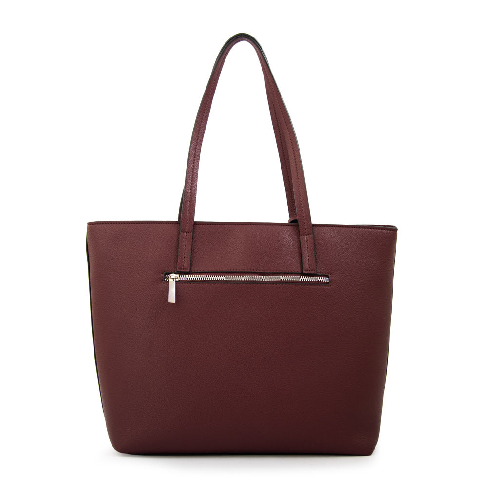 Cartera Dos Asas Izadora Burdeo