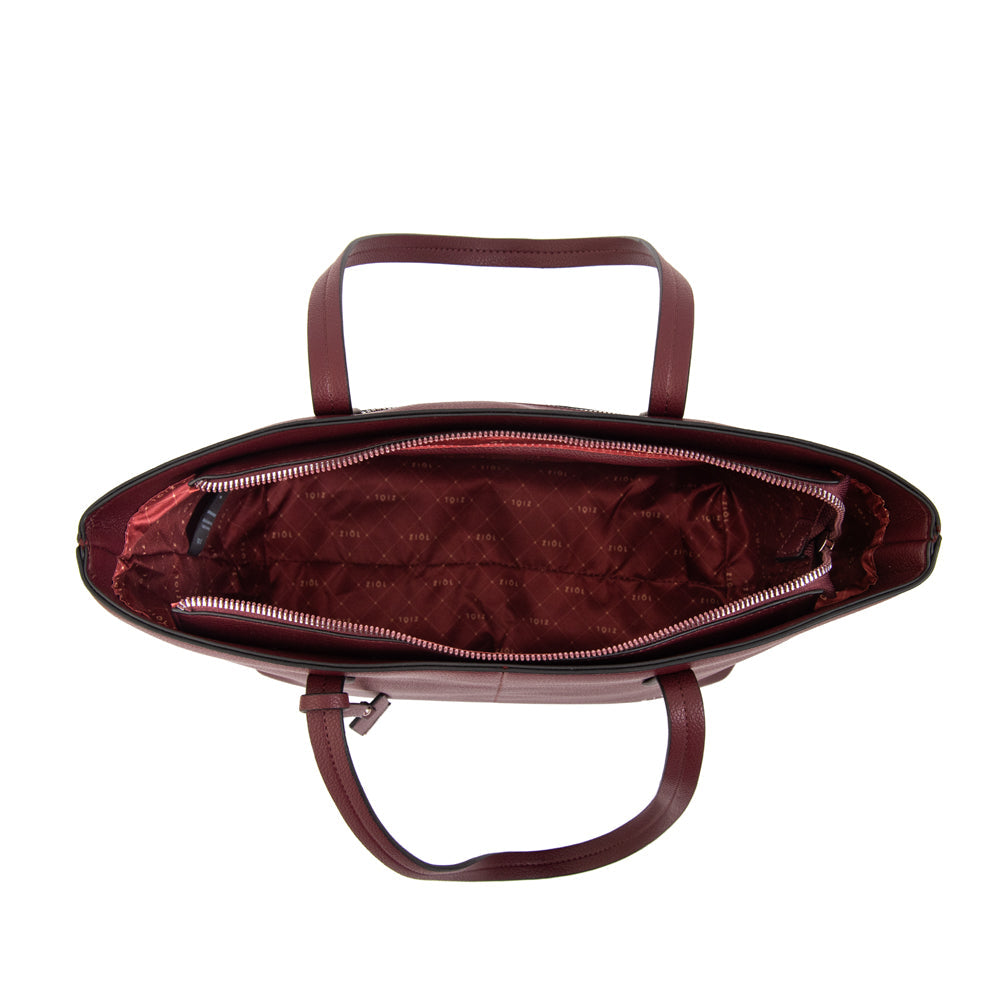 Cartera Dos Asas Izadora Burdeo