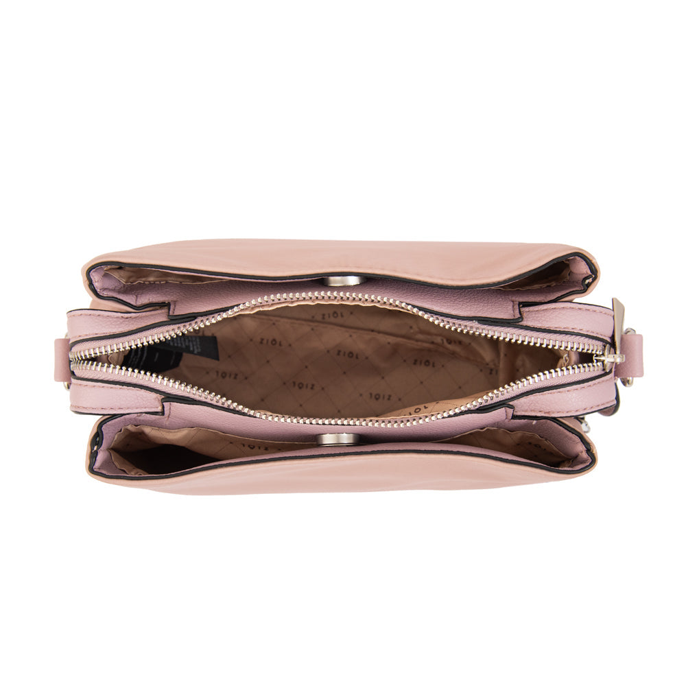 Crossbody Antonieta Nylon Rosado Viejo
