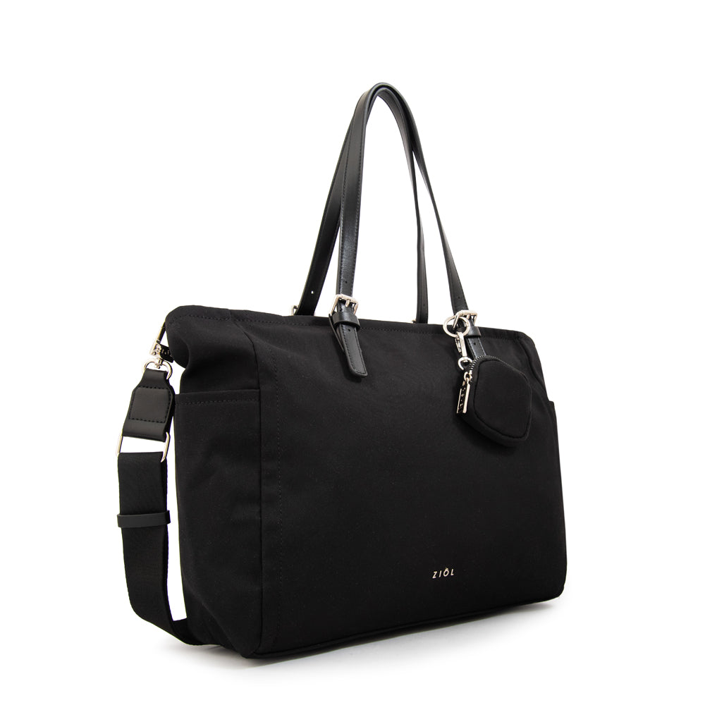 Cartera Dos Asas Marta Negro