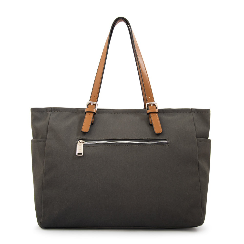 Cartera Dos Asas Marta Gris
