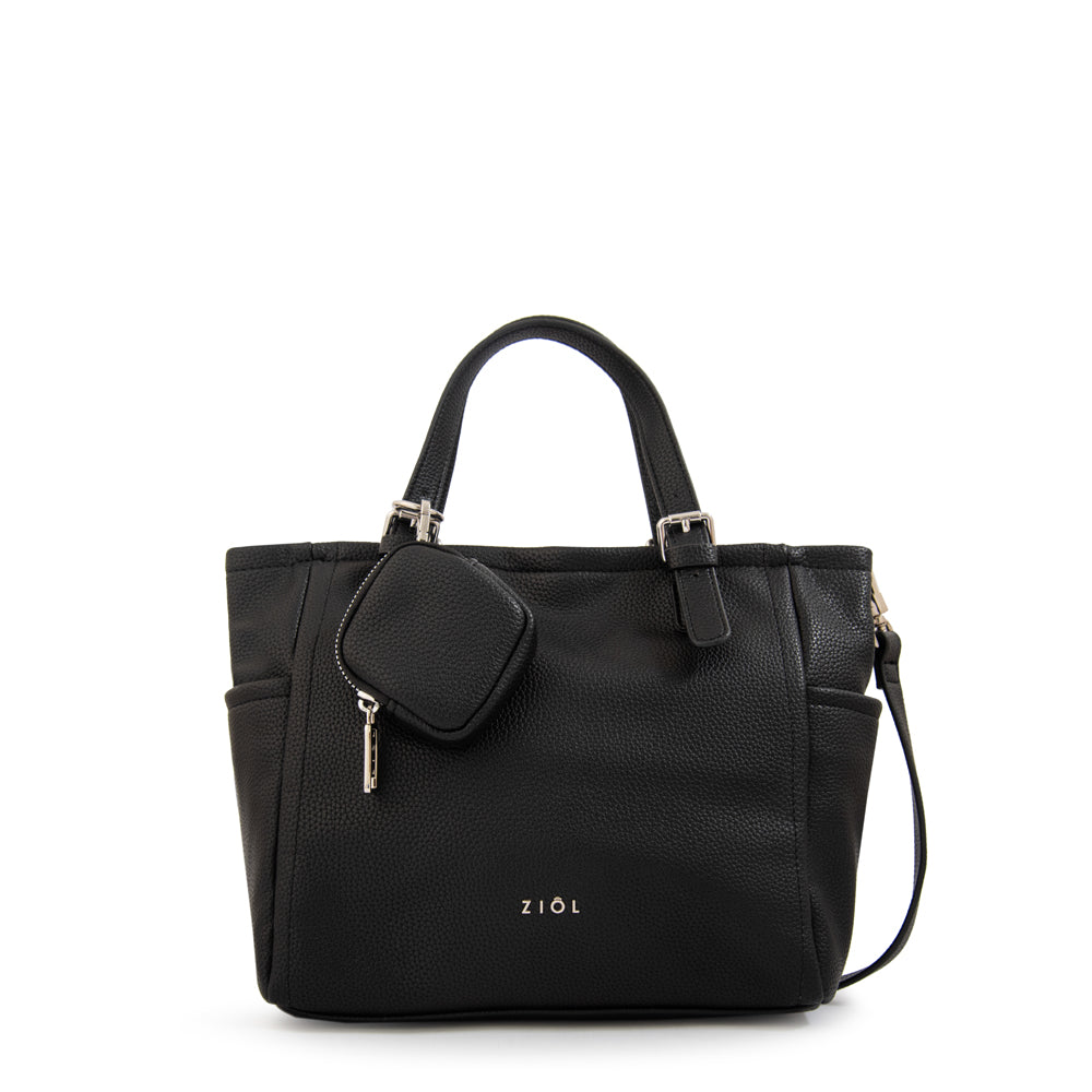 Crossbody Marta Granulado Negro