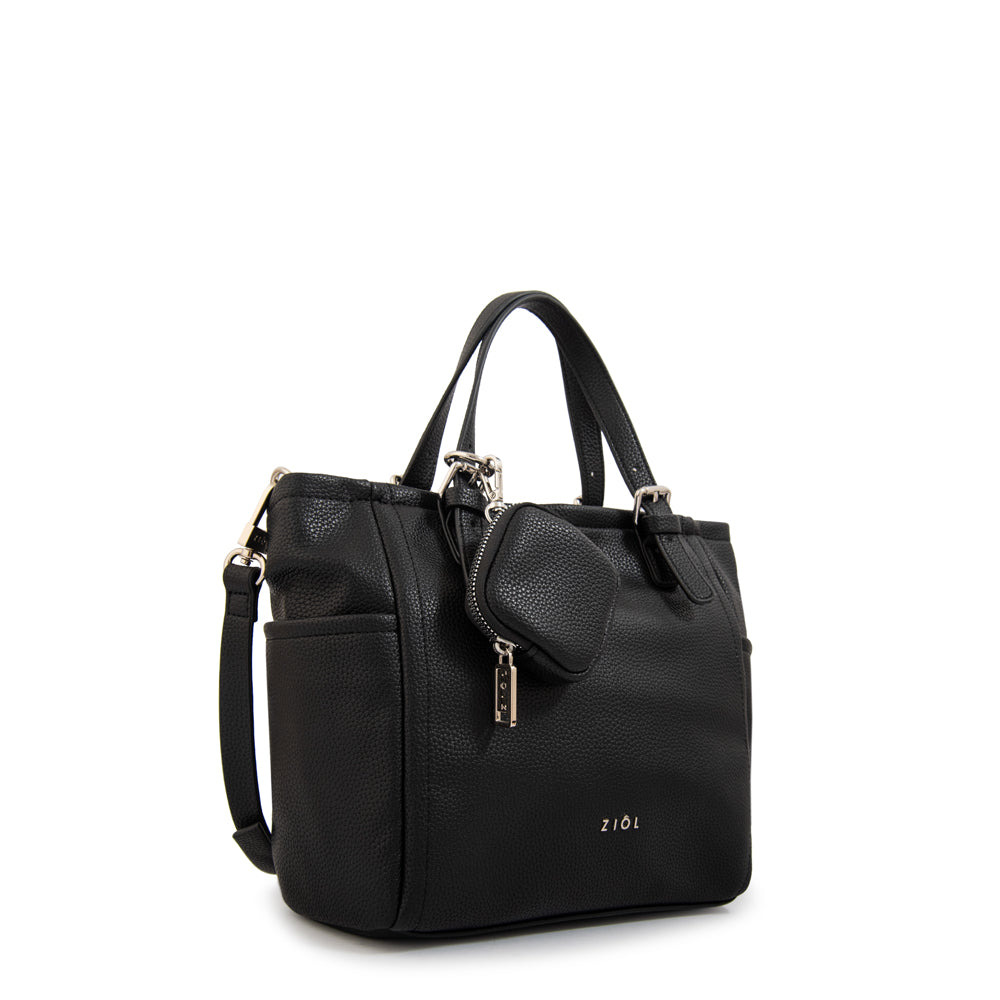 Crossbody Marta Granulado Negro