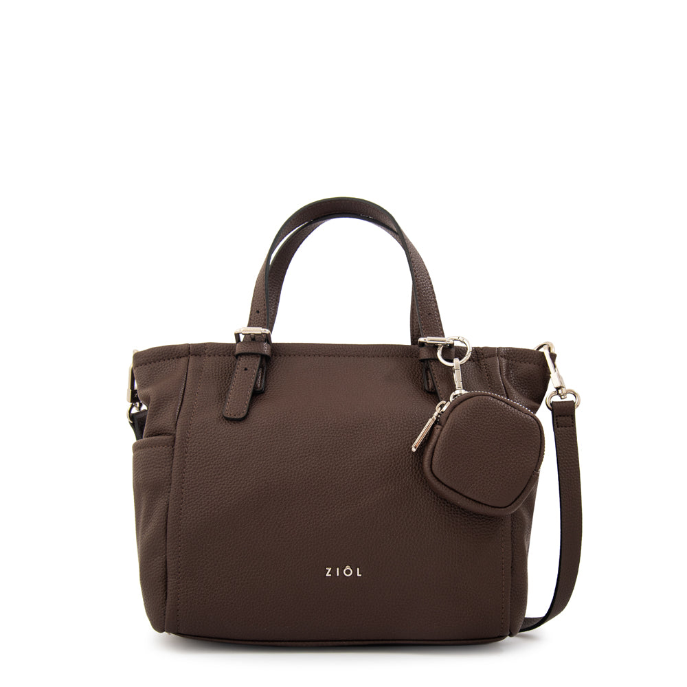 Crossbody Marta Granulado Café