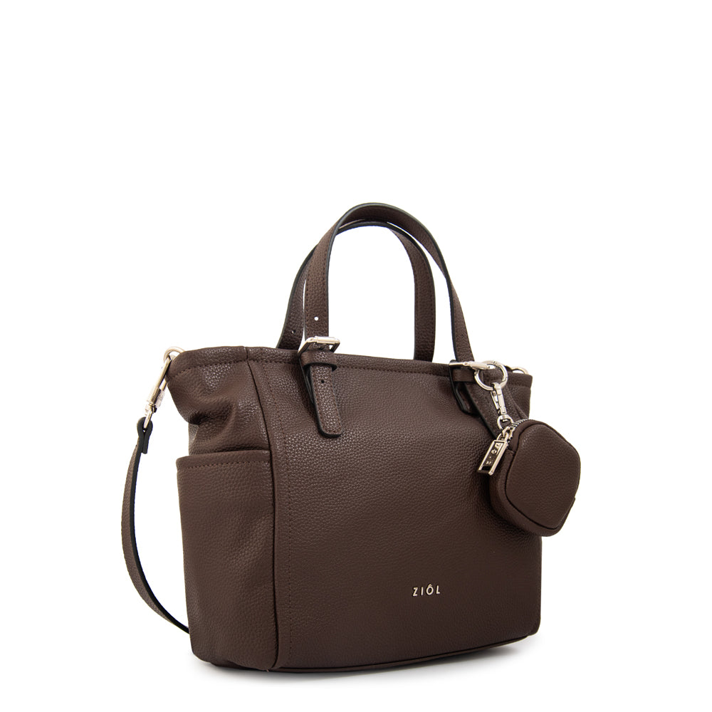 Crossbody Marta Granulado Café