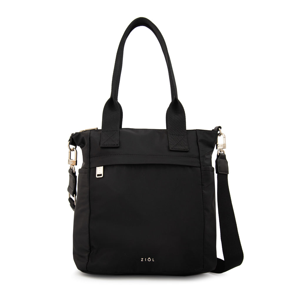 Cartera Dos Asas Fiona Negro