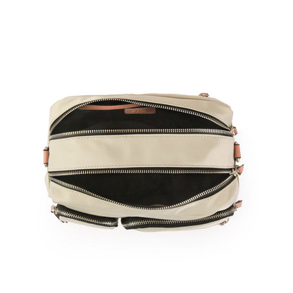 Crossbody Fadora Blanco Crudo