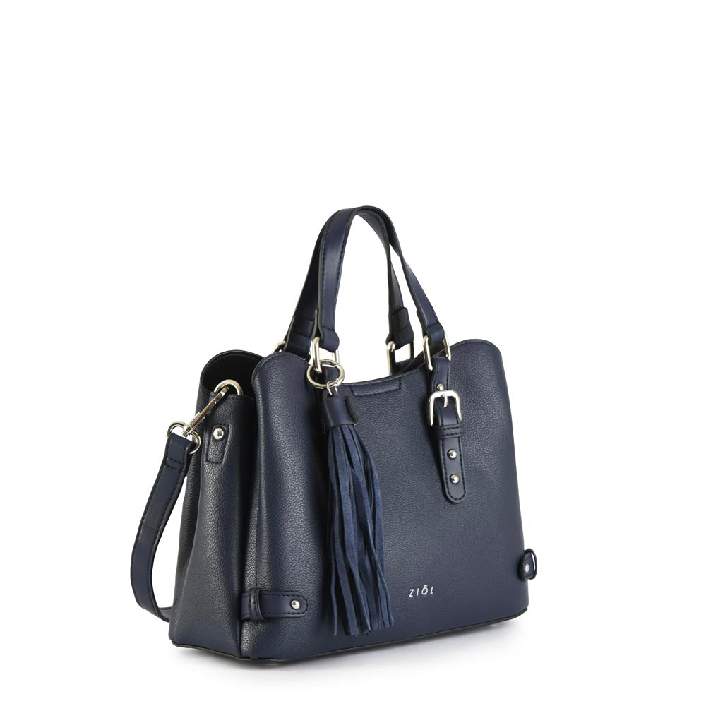 Crossbody Malva Azul Oscuro