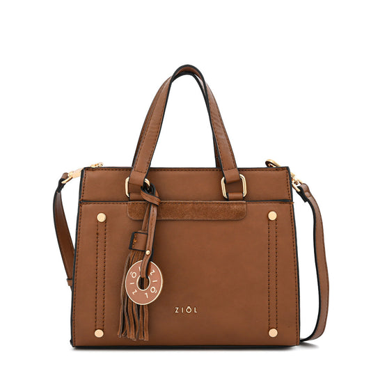 Cartera Dos Asas Inisa Café
