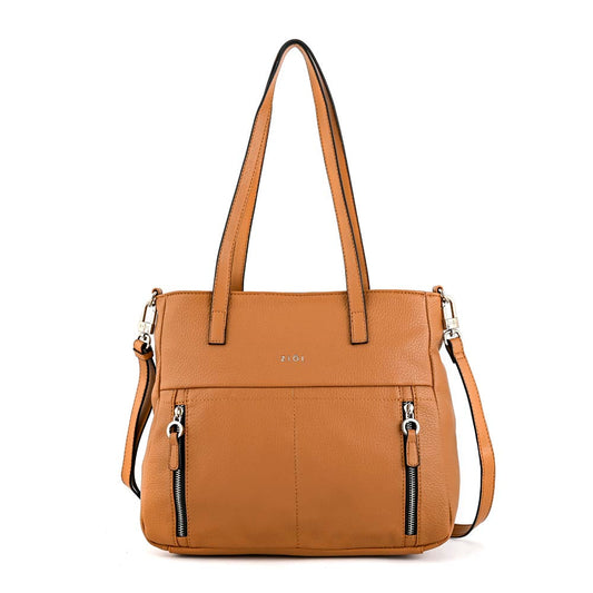 Cartera Dos Asas Willow Camel