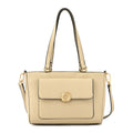 Cartera Dos Asas Agata Beige