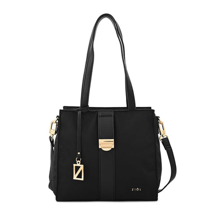 Cartera Dos Asas Creta Negro Especial