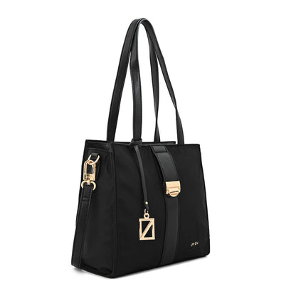 Cartera Dos Asas Creta Negro Especial