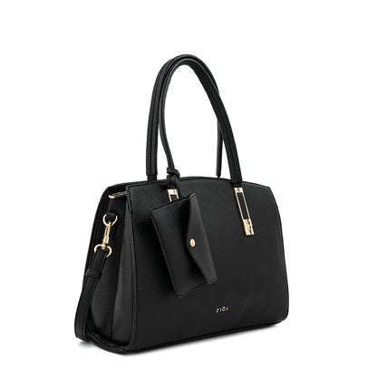 Cartera Dos Asas Yanina Negro