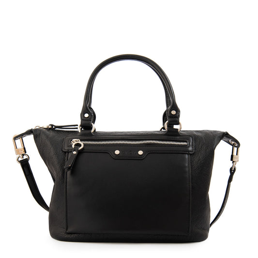 Cartera Dos Asas Fanny Negro Especial