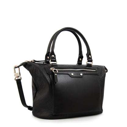 Cartera Dos Asas Fanny Negro Especial