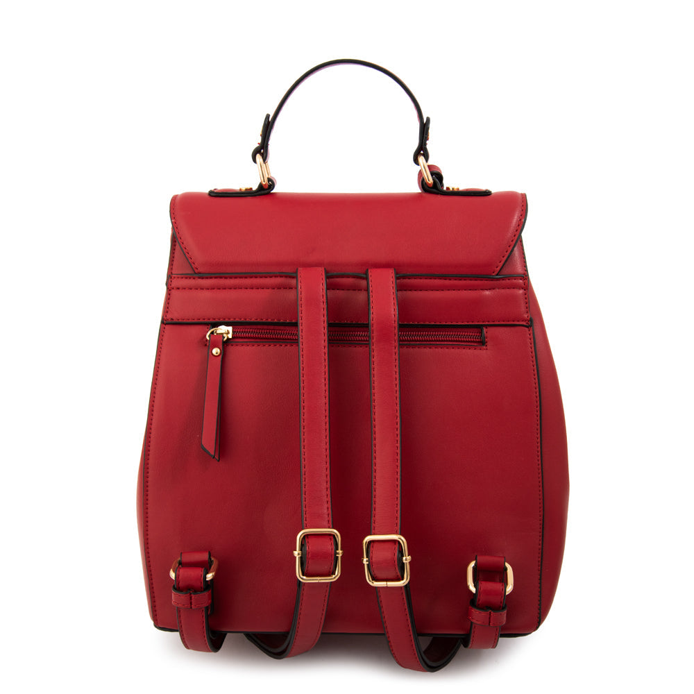 Mochila Carmina Rojo