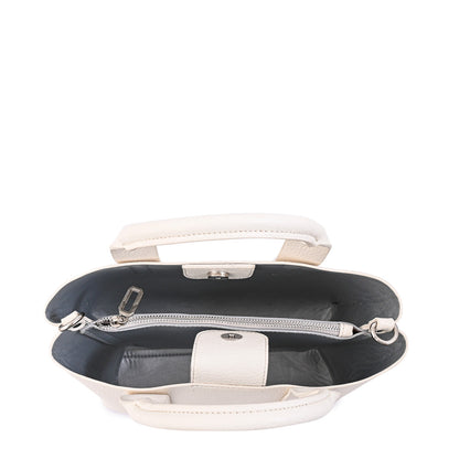 Cartera Dos Asas Marlena Blanco