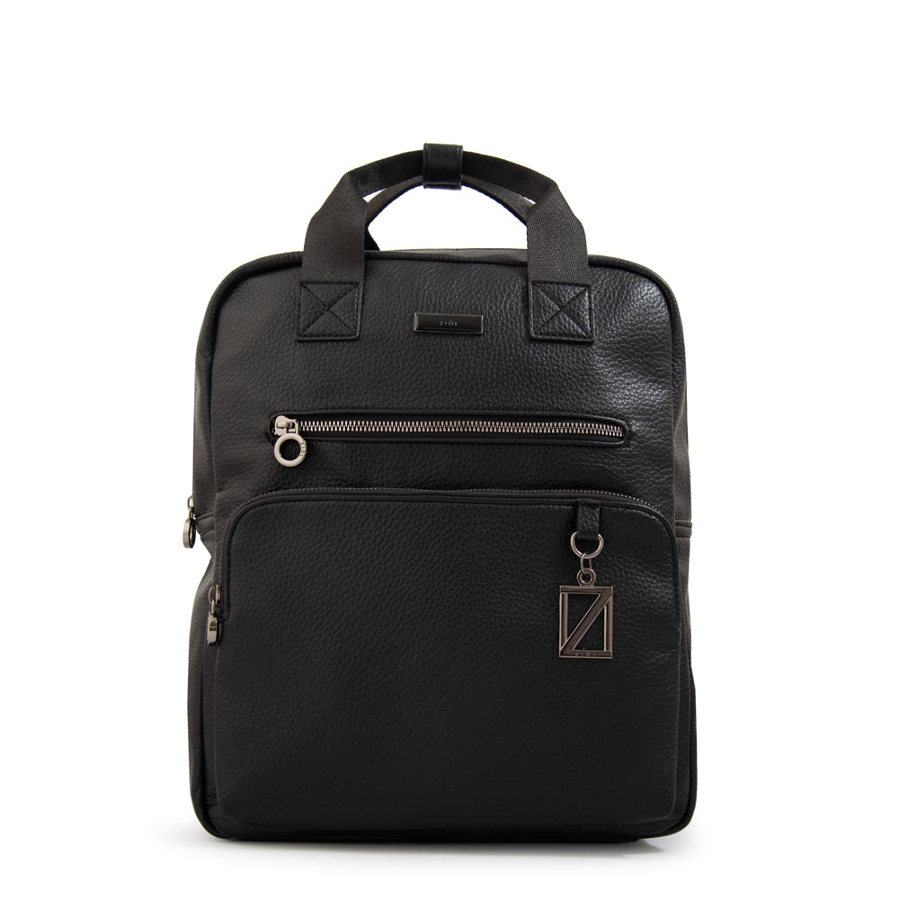 Mochila Helena Granulado Negro
