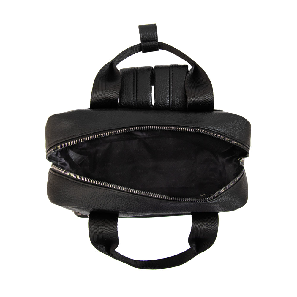 Mochila Helena Granulado Negro