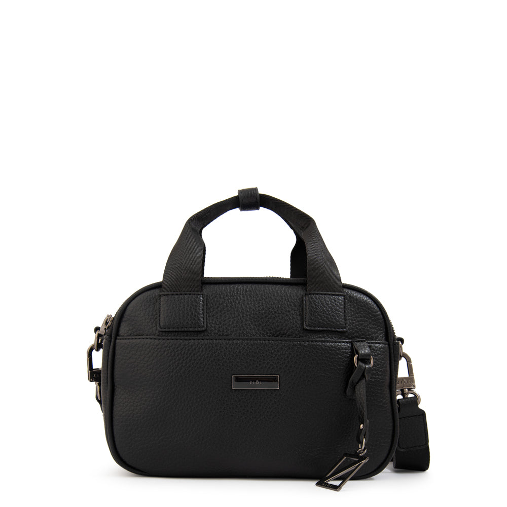 Crossbody Helena Granulado Negro