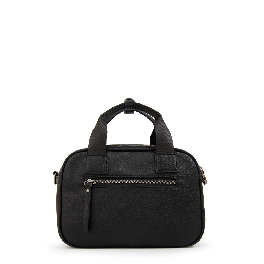 Crossbody Helena Granulado Negro