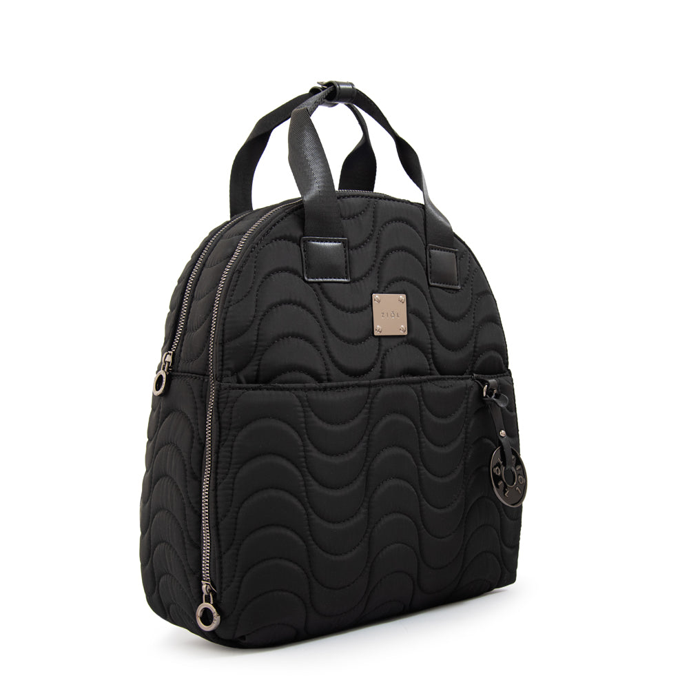 Mochila Abigail Nylon Negro
