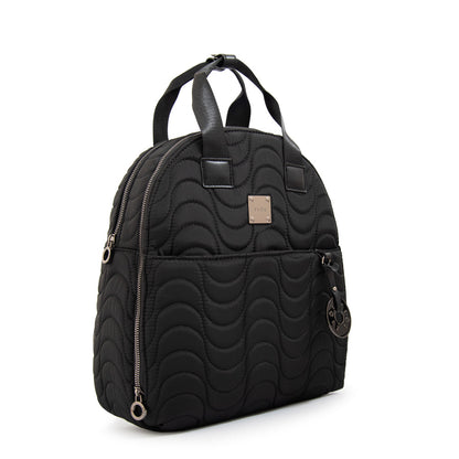 Mochila Abigail Nylon Negro
