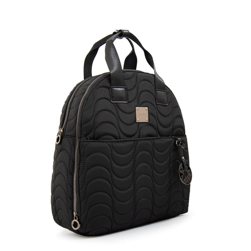 Mochila Abigail Nylon Negro