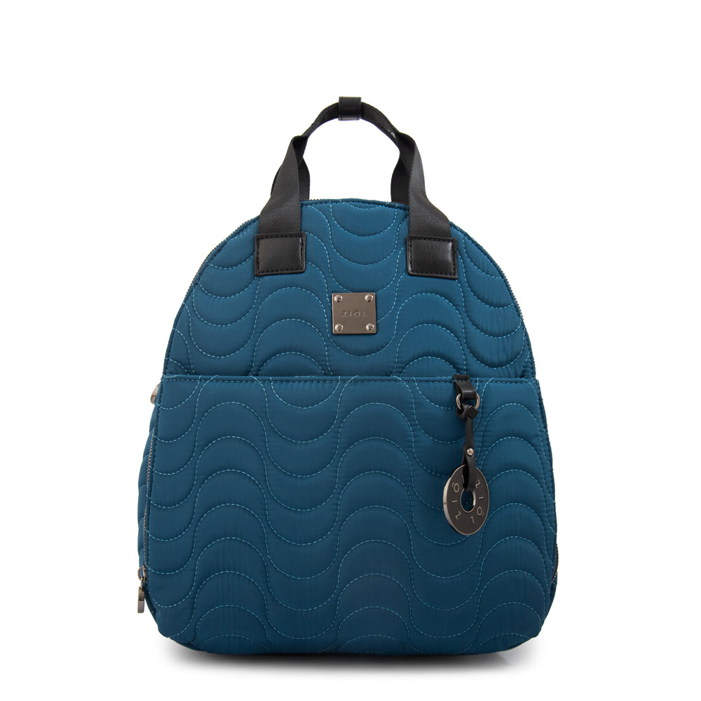 Mochila Abigail Nylon Petroleo