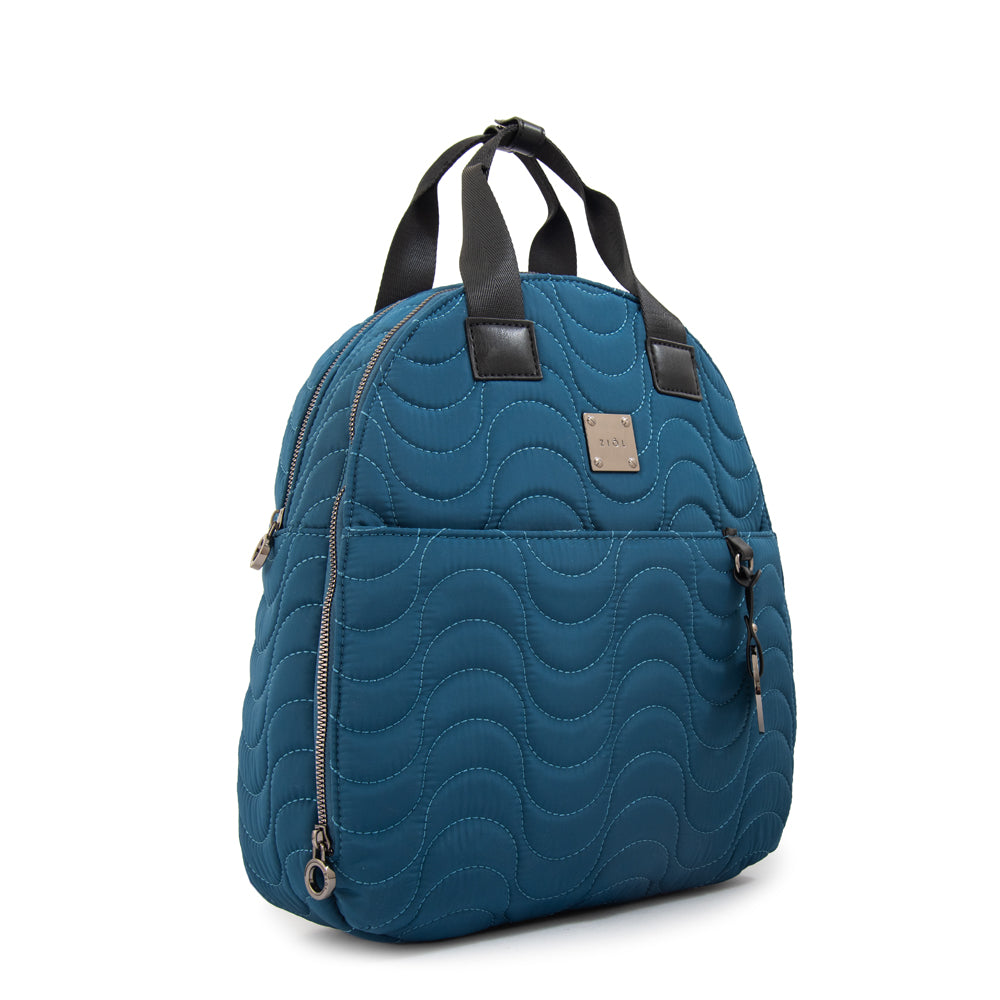 Mochila Abigail Nylon Petroleo