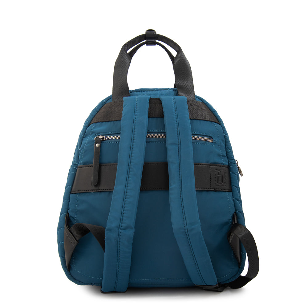 Mochila Abigail Nylon Petroleo
