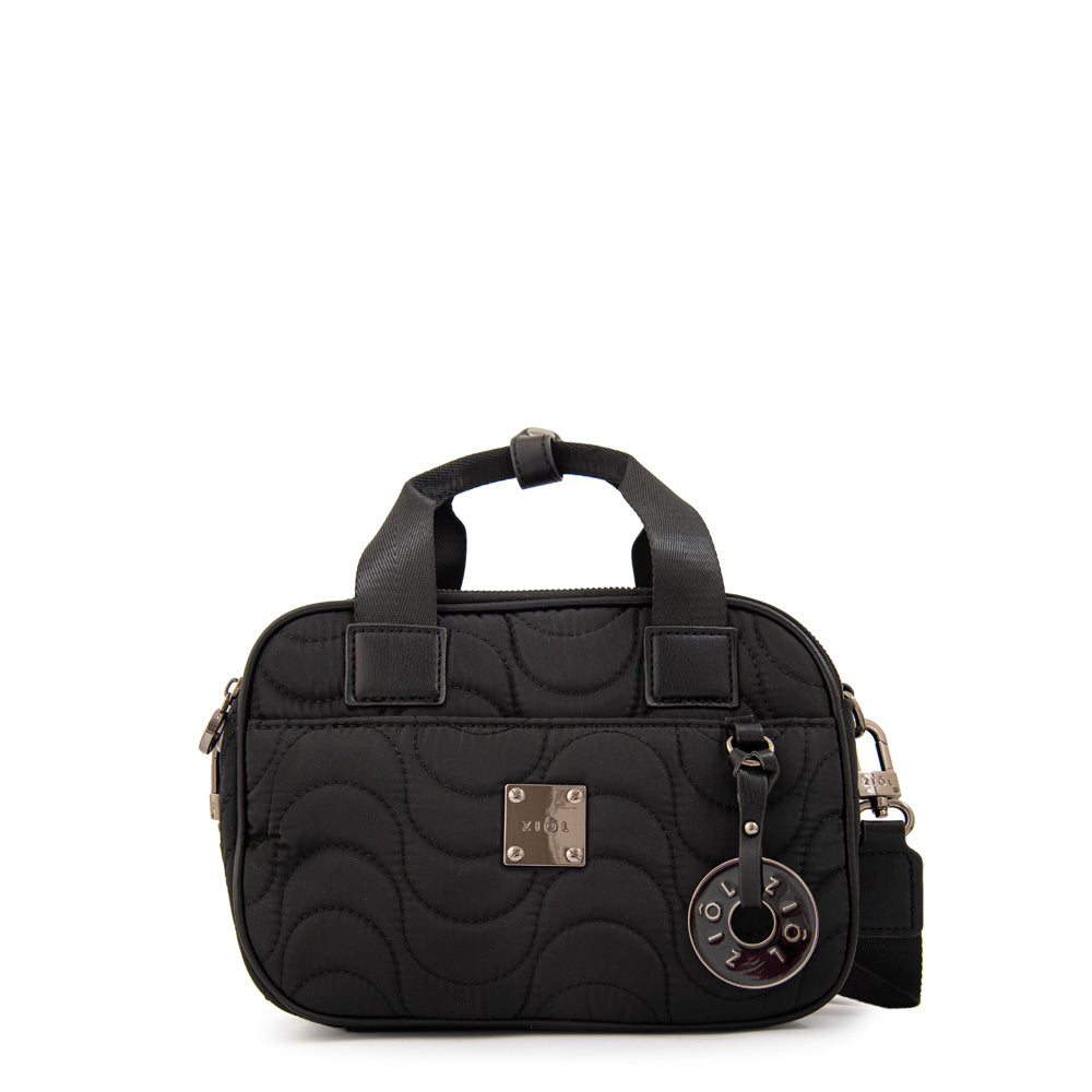 Crossbody Abigail Nylon Negro