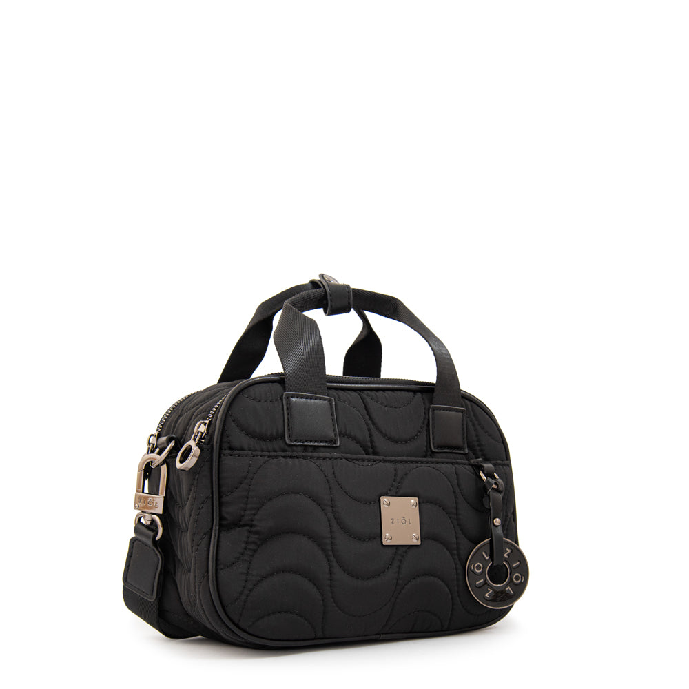 Crossbody Abigail Nylon Negro