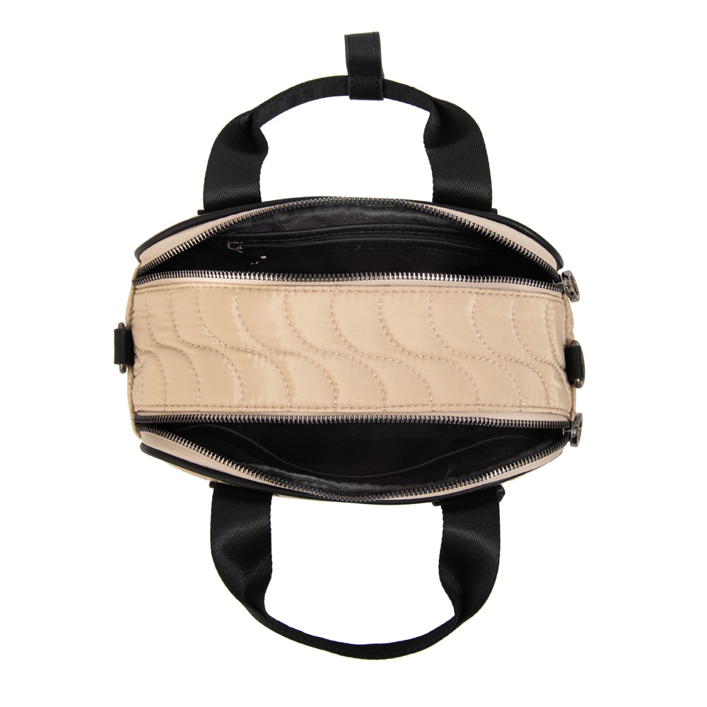 Crossbody Abigail Nylon Beige