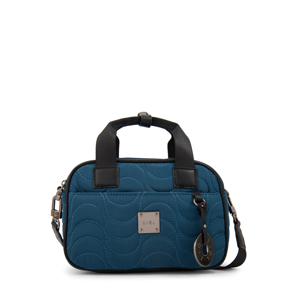 Crossbody Abigail Nylon Petroleo