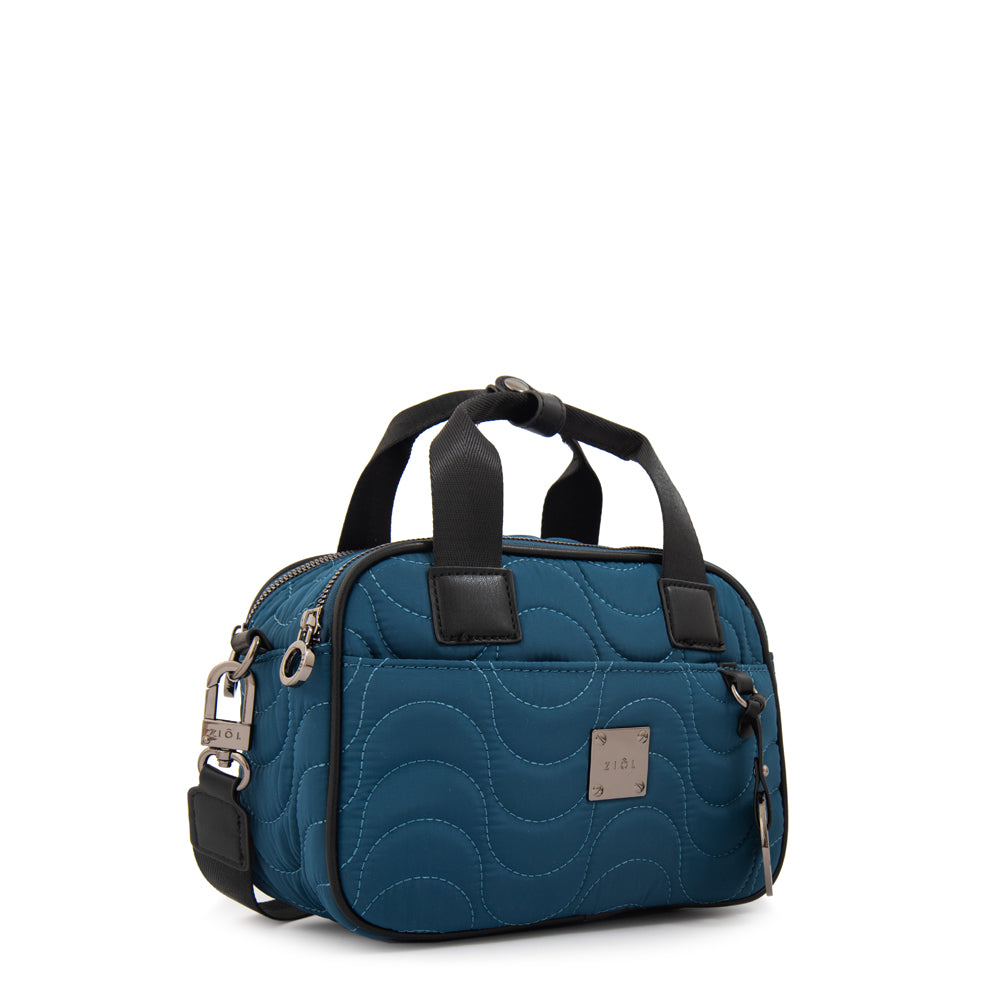 Crossbody Abigail Nylon Petroleo