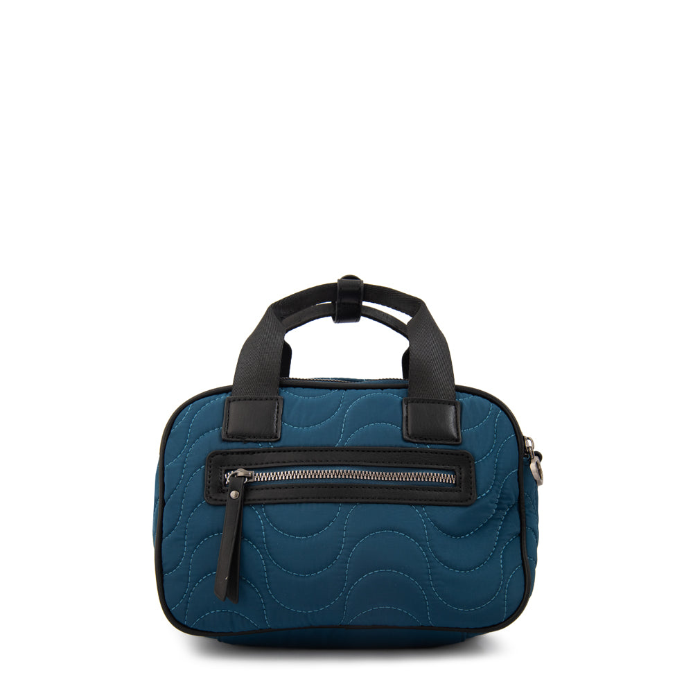 Crossbody Abigail Nylon Petroleo