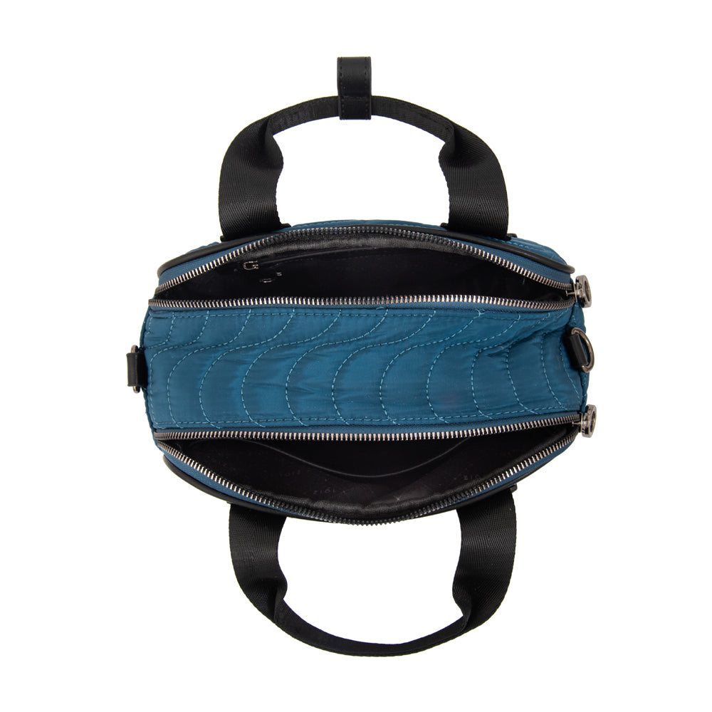 Crossbody Abigail Nylon Petroleo