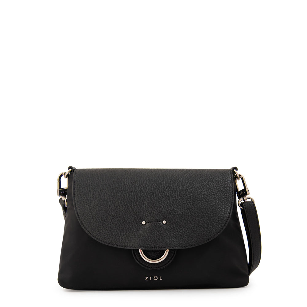 Crossbody Anastasia Nylon Negro
